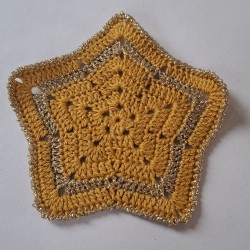 Kerst - onderzetter ster