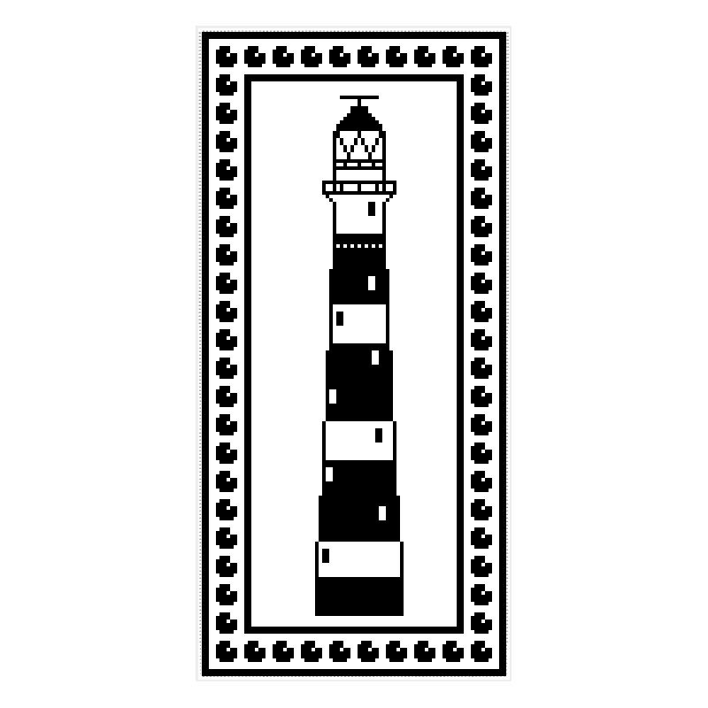 PATROON Filethaken - Ameland vuurtoren